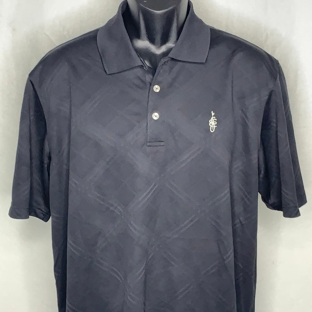 Gear for Sports Black Golf Polo Shirt 44PE